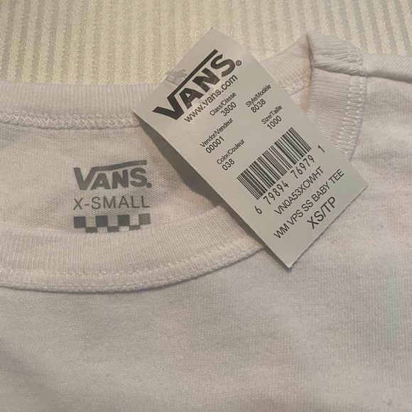 Vans Park Series Tiger Short Sleeve Baby Tee T-Shirt - Picture 9 of 9